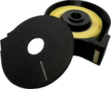 Pojemnik dyspenser na zaklejki strzeleckie 23mm