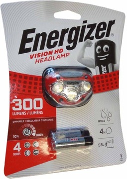 LATARKA CZOŁOWA ENERGIZER VISION HEADLIGHT HD 300