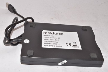 Внешний флоппи-дисковод 3,5 дюйма USB 2.0 Renkforce
