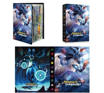 БОЛЬШОЙ АЛЬБОМ КАРТОЧКИ ПОКЕМОН КЛАСС 240 КАРТ