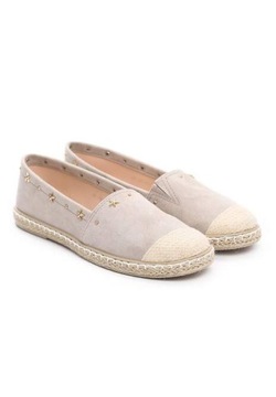 szare Espadryle gwiazdki r.39