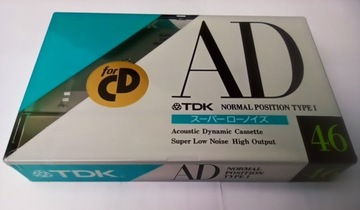TDK AD 46 1990r. NOWA Japońskie Wydanie 1szt