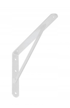 WSPORNIK POD PÓŁKĘ PODPÓRKA PÓŁKI 25x15cm SREBRNY