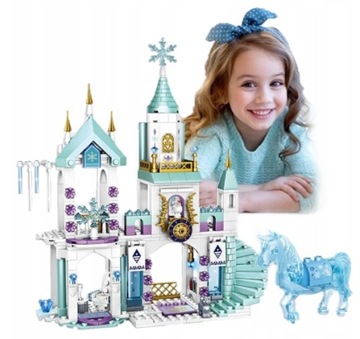 НАБОР БЛОКОВ FROZEN PALACE E ELSA'S CASTLE XL, 360 ШТ.