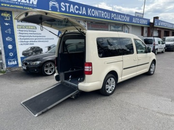 Volkswagen Caddy III Kombi Facelifting 1.6 TDI 102KM 2013 Volkswagen Caddy niepełnosprwanych inwalida rampa
