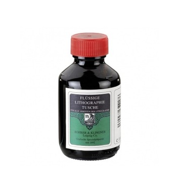 Tusz litograficzny R&K 100 ml - mocna czerń