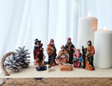 Рождественский вертеп Фигурки для вертепа, 10 штук