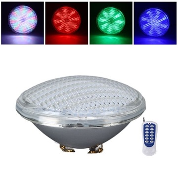LAMPA BASENOWA 18W 12V RGB Z PILOTEM IP68