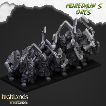 Orc Warriors with hand weapons x10 - Minifaktura