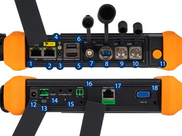 ТЕСТЕР CCTV Touch IPS 5,4 дюйма OTDR test 1310/1550