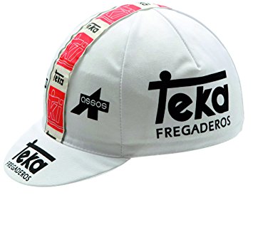 Czapka kolarska Teka z daszkiem