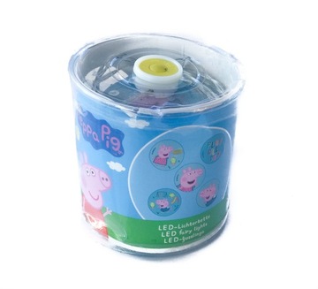 Łańcuch świetlny 10 LED girlanda Świnka Peppa