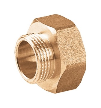 MOSIĘŻNA REDUKCJA MUFOWO-NYPLOWA 1''x3/4'' MOCNA