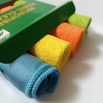 Салфетки из микрофибры для уборки, протирания пыли, салфетки для стекол.