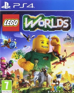 LEGO WORLDS PL PS4 OUTLET