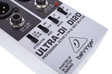 Behringer DI20 - активный DI-бокс