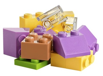 КРЕАТИВНЫЙ ЧЕМОДАН С БЛОКИКИ LEGO CLASSIC BLOCKS ПОДАРОК ​​ДЛЯ ДЕТЕЙ 4, 5, 6 ЛЕТ