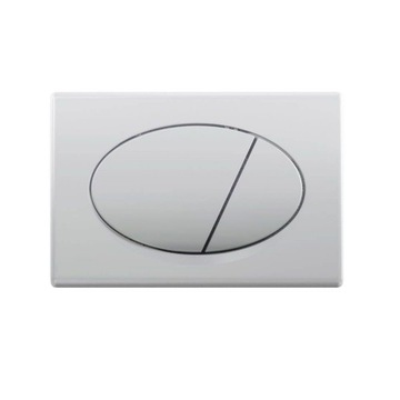 PRZYCISK DO WC DO SPŁUCZKI STELAŻU TOALETY DELFIN DEL M72 3/6 l CHROM MAT