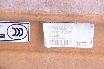 MERCEDES-BENZ SL R231 2016 JINÉ DÍLY INTERIÉR VOZIDLA