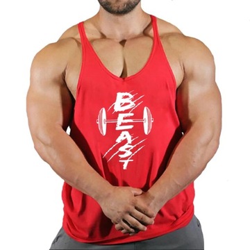 European And American Men's Fitness Sports Vest GY