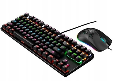Zestaw Gamingowy Klawiatura M550 + Mysz M12 LED