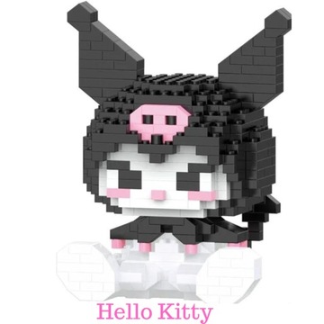 Klocki Hello Kitty Figurka Kotek Duży Box