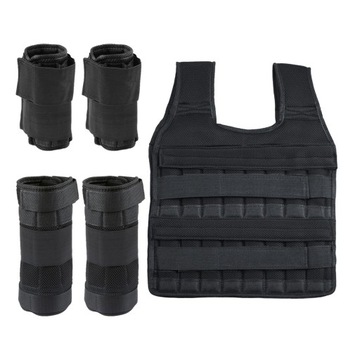 Adjustable Weight Vest Weighted Bracelet Ankle Weights 15kg Capacity