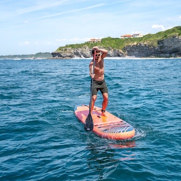 Aqua Marina Monster 12 футов 0 дюймов SUP доска + УГЛЕРОДНОЕ ВЕСЛО