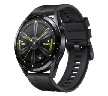 Умные часы Huawei Watch GT 3 46 мм AMOLED Bluetooth 5.2 черные