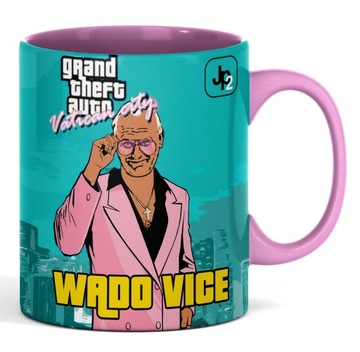 KUBEK Z PAPIEŻEM JANEM PAWŁEM 2 MEME 2137 PAPAJ