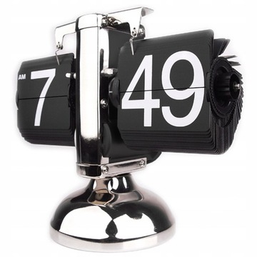 ZEGAR KLAPKOWY MECHANICZNY RETRO FLIP CLOCK
