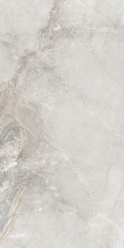 НАПОЛЬНАЯ ПЛИТКА ДЛЯ ВАННОЙ КОМНАТЫ GRESS МРАМОР SYBIL СВЕТЛО-СЕРАЯ 60X120 MAT