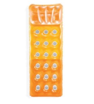 Надувной матрас для плавания 188 x 71 см оранжевый - 58890 INTEX