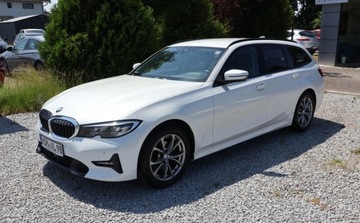 BMW Seria 3 G20-G21 Touring 2.0 320d 190KM 2019 BMW Seria 3 LED, El. klapa, Czujniki, NAVI, Grzane Fotele, Tempomat, Virtu