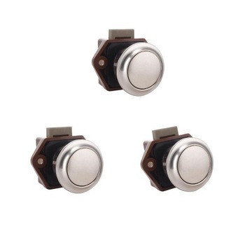 3x25mm Przycisk Blokady Drzwi Szafki Gałka