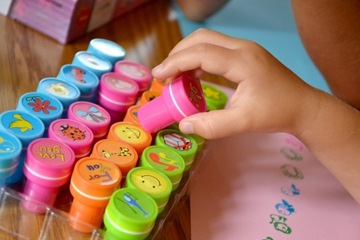 ДЕКОРАТИВНЫЕ МАРКИ S'COOL НАБОР ЭМОЦИЙ