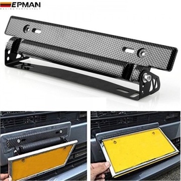 Регулируемая рамка номерного знака KARBON