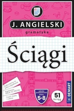Ściągi edukacyjne klasa 5-8 Język Angielski Szkoła Podstawowa Demart