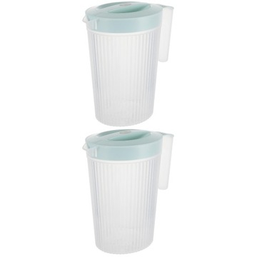 Dzbanek na mrożoną herbatę Plastikowy dzbanek na wodę, 2 szt