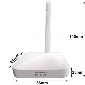 Коммутатор RTX ZigBee 3.0 Шлюз TUYA Smart Life LAN Память сцен АНТЕННА 3dBi