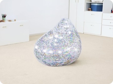 Надувное кресло с блестками 72 x 72 x 64 см Bestway 75105
