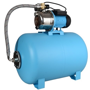 HYDROFOR 100L ZBIORNIK DO WODY POMPA HYDROFOROWA JS 1100 ZESTAW
