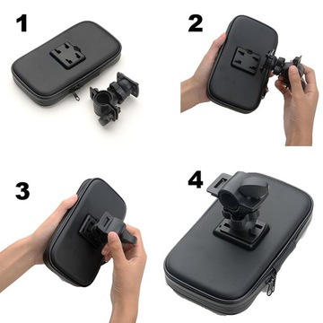 Водонепроницаемый ВЕЛОСИПЕДНЫЙ КРЕПЛЕНИЕ ДЛЯ ТЕЛЕФОНА GPS-ЧЕХОЛ НА РУЛЕ