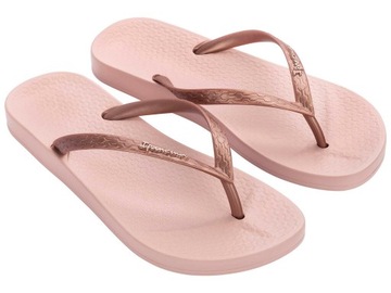Klapki damskie japonki Ipanema Anatomica Tan 81030-AG184 różowy 38