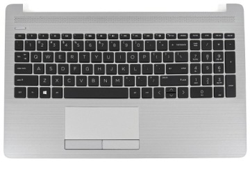Palmrest Klávesnice Pro Hp 250 255 G7 15-DB 15-DA TPN-C135 TPN-C136 Silver