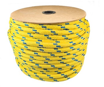 LINKA LINA POLIPROPYLENOWA PLECIONA fi 18 mm 80mb