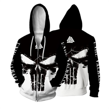 BLUZA MĘSKA Damska Z KAPTUREM 3D Prints jesień prąd Hoodies B47-90