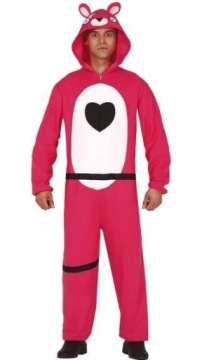 STRÓJ PRZEBRANIE KOSTIUM RÓŻOWY MIŚ Z GRY KOMBINEZON NIEDŻWIADEK HALLOWEEN