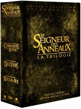 4115 WŁADCA PIERŚCIENI TRYLOGIA 12 PŁYT DVD LE SEIGNEUR DES ANNEAUX