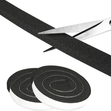 УПЛОТНИТЕЛЬ ПЕННЫЙ САМОКЛЕЯЩИЙСЯ ДЛЯ ДВЕРЕЙ И ОКОН, ЗВУКОВОЙ НА 2 м